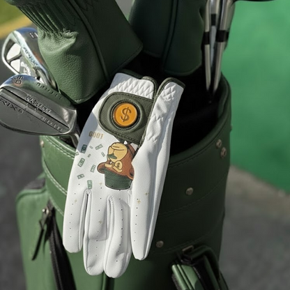 The money bear golf glove - limited edition