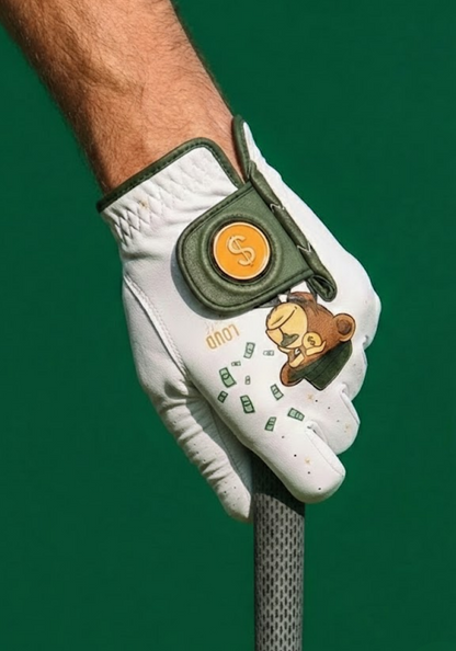 The money bear golf glove - limited edition