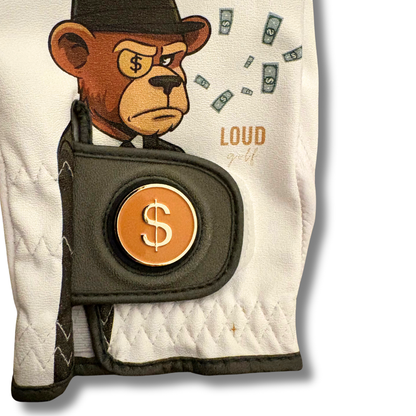 The money bear golf glove - limited edition