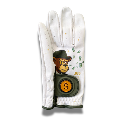 The money bear golf glove - limited edition